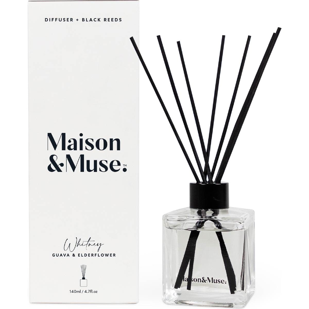 Maison & Muse Reed Diffuser Guava & Elderflower Whitney