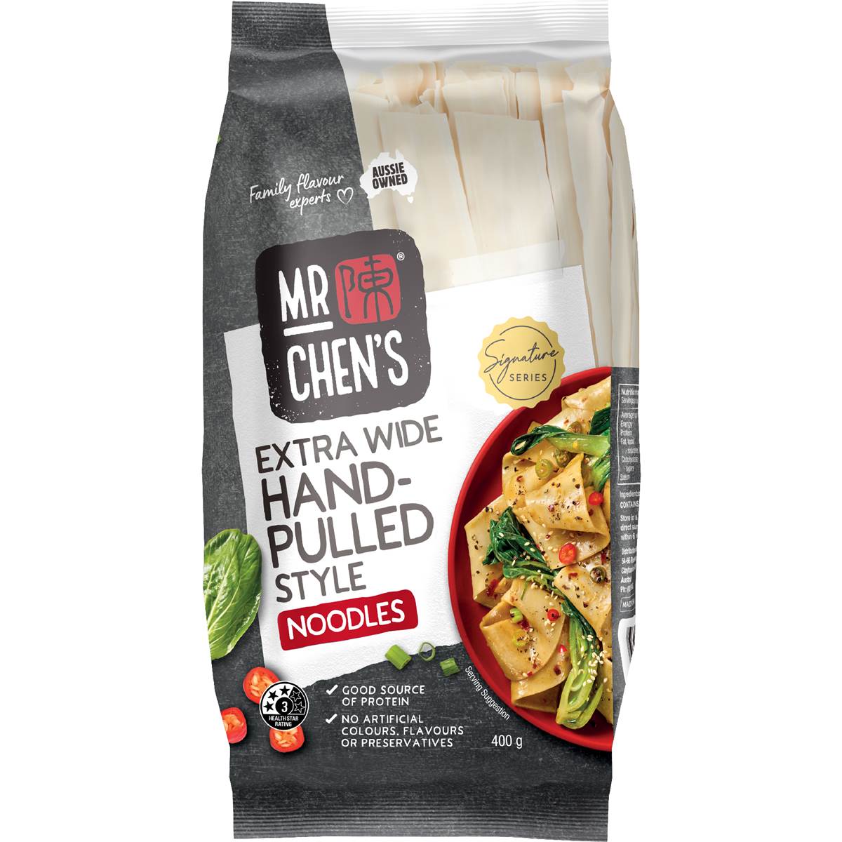 Mr Chen's Extra Wide Hand-Pulled Noodles