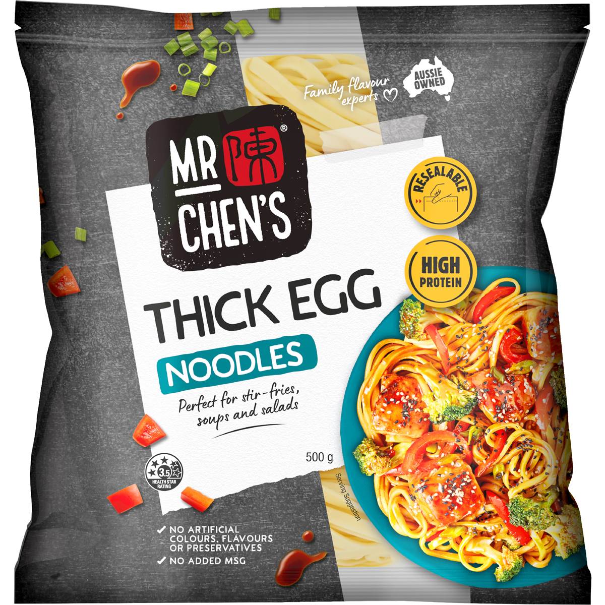 Mr Chen's Thick Egg Noodles