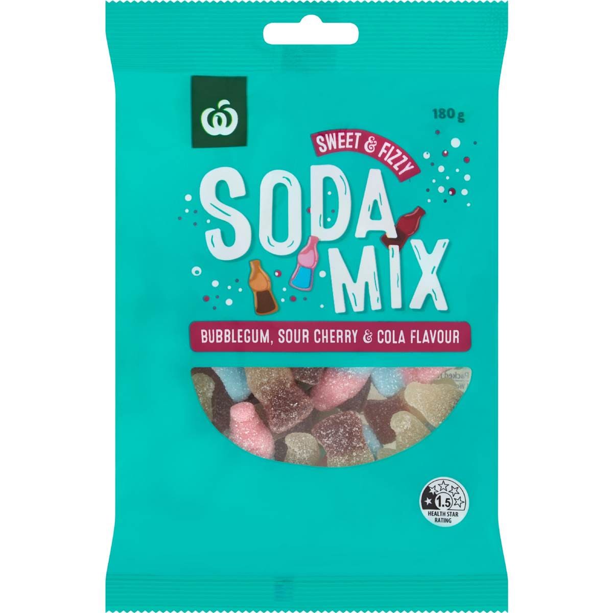 Woolworths Fizzy Soda Mix Lollies