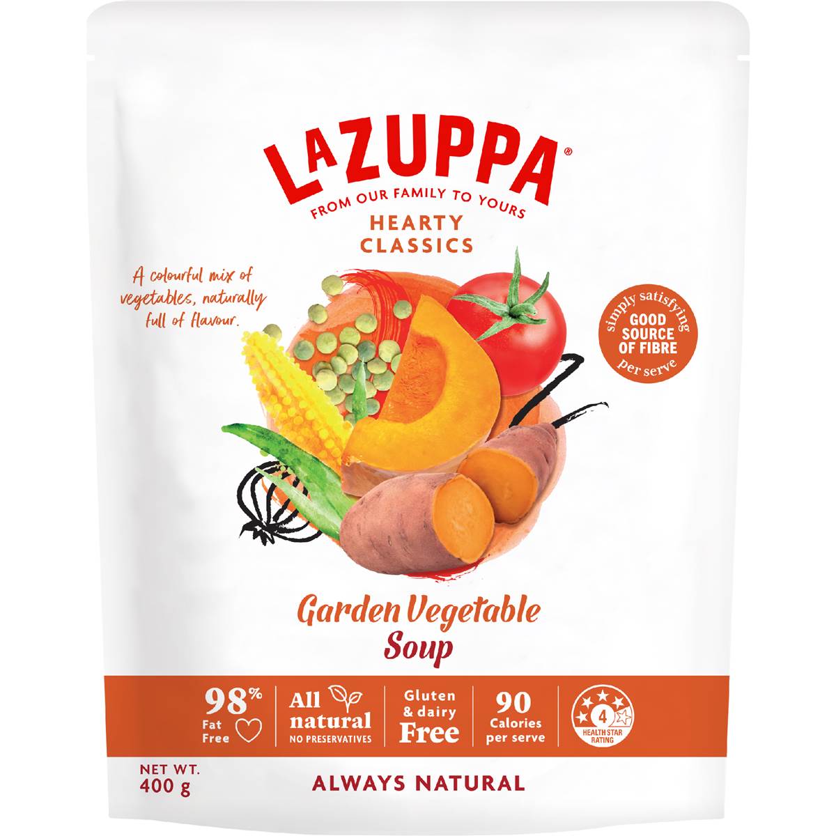 La Zuppa Hearty Classics Soup Garden Vegetable