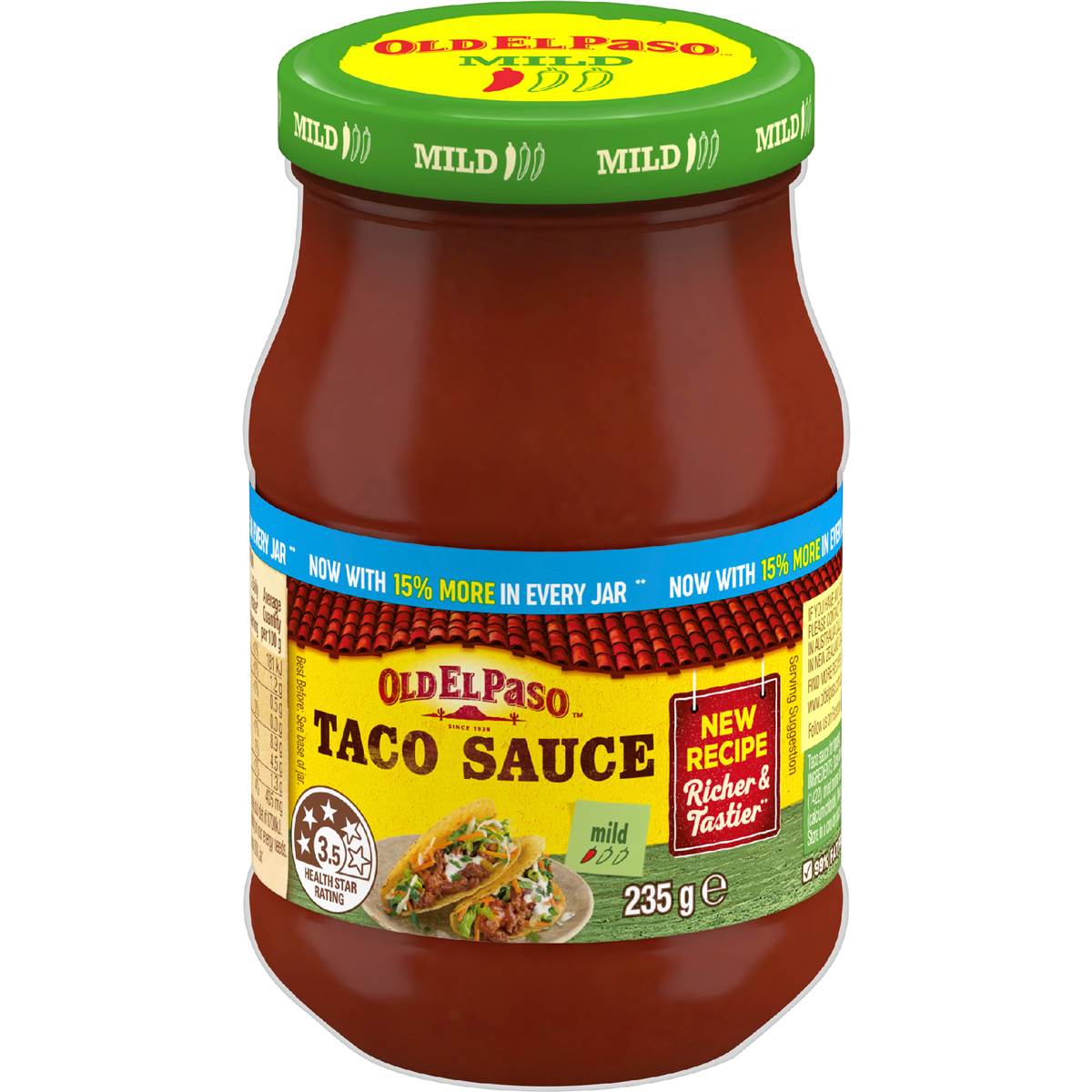 Old El Paso Taco Sauce Mild 235g