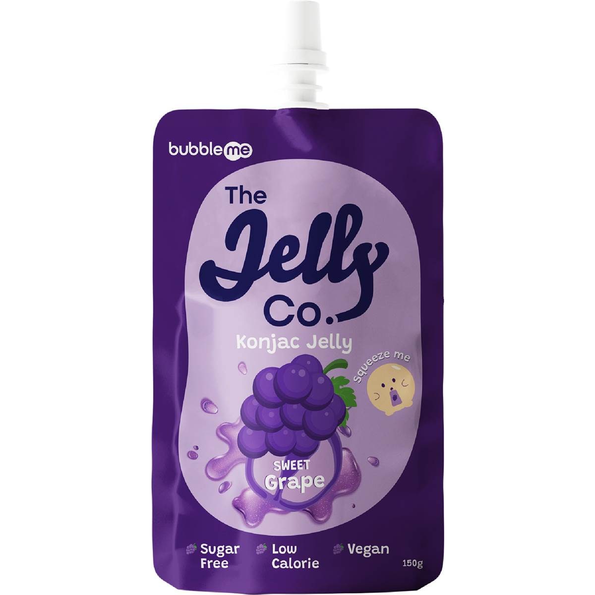 bubbleme The Jelly Co. Konjac Jelly Grape