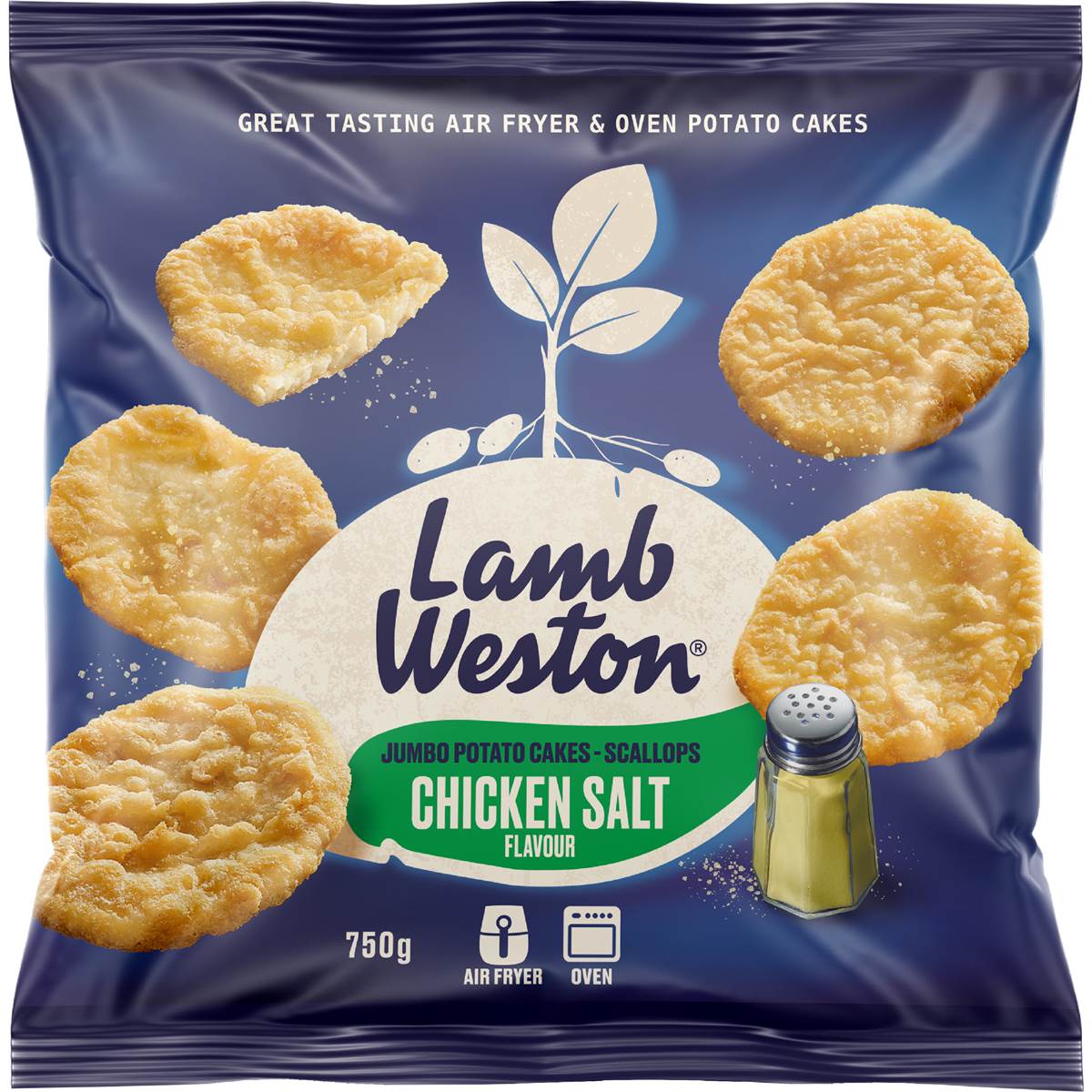 Lamb Weston Jumbo Potato Cake Scallops Chicken Salt