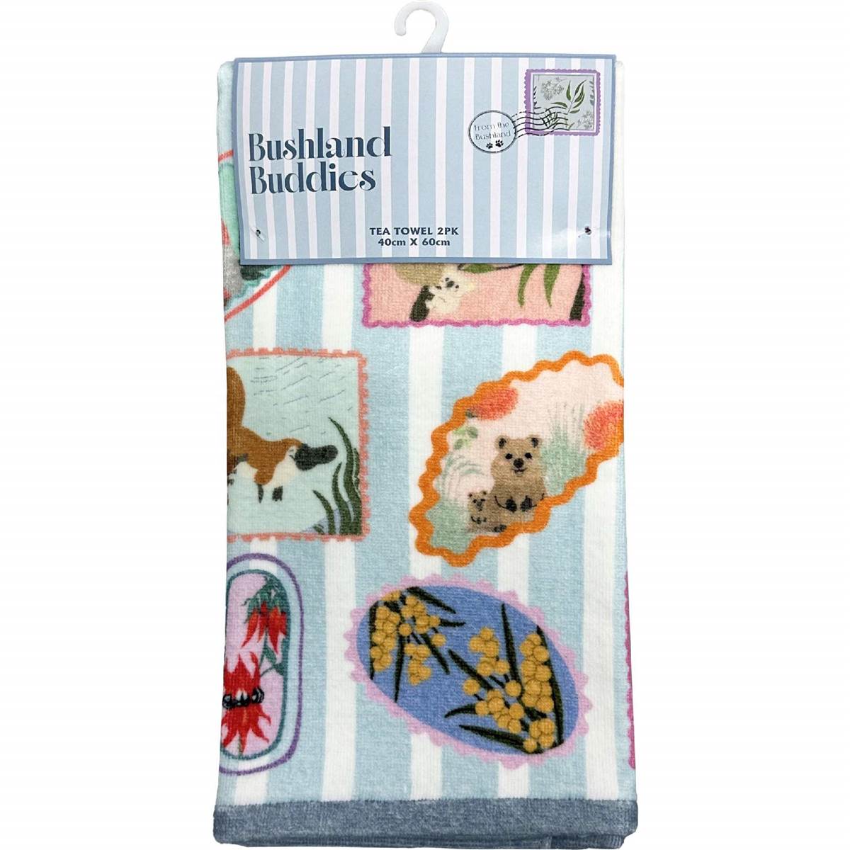 Bushland Buddies Tea Towel Assorted
