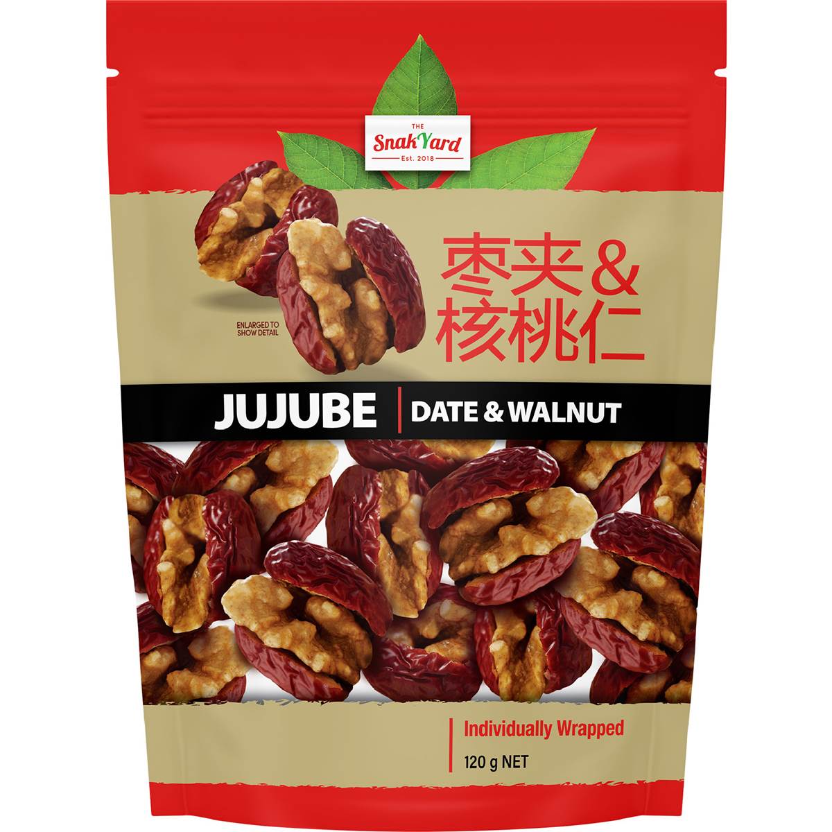 The SnakYard Jujube Date & Walnut