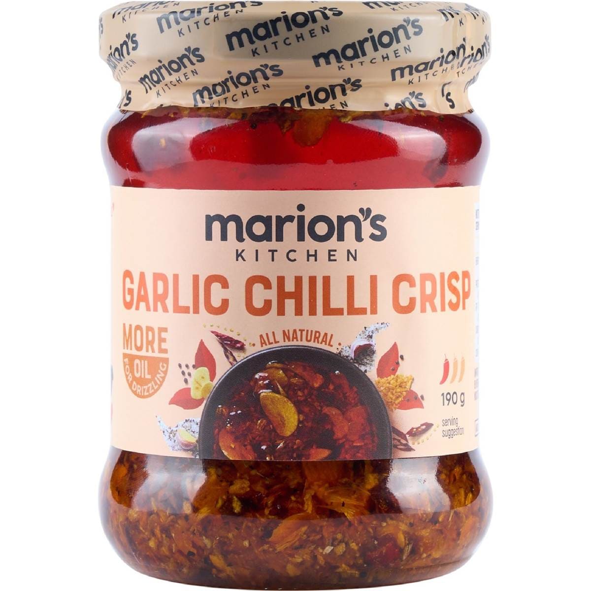 Marion's Kitchen Garlic Chilli Crisp Oil