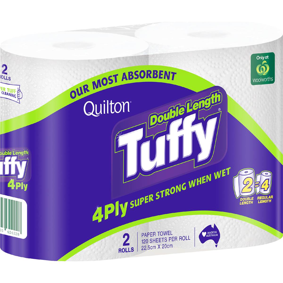Quilton Tuffy Double Length 2Ply Paper Towel