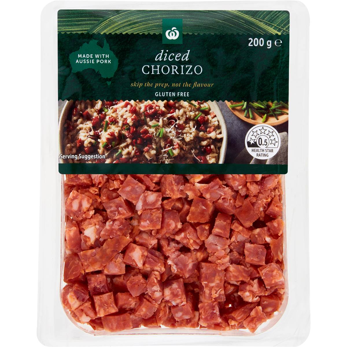 Woolworths Diced Chorizo