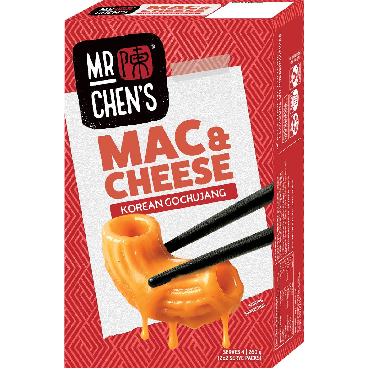 Mr Chen's Mac & Cheese Korean Gochujang