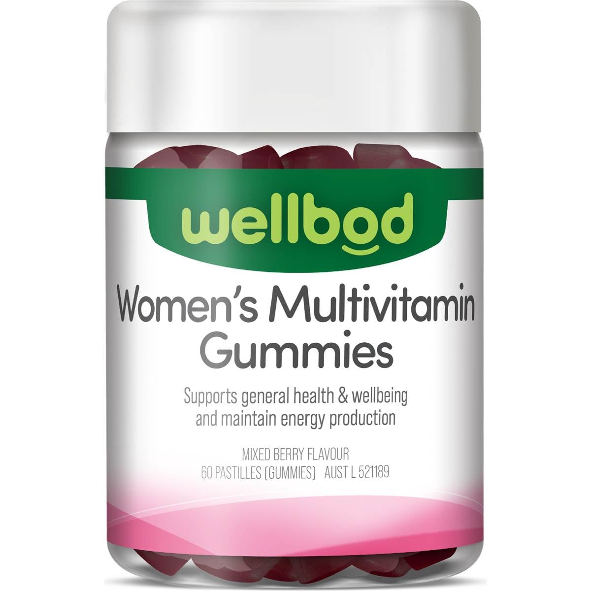 Wellbod Women's Multivitamin Gummies
