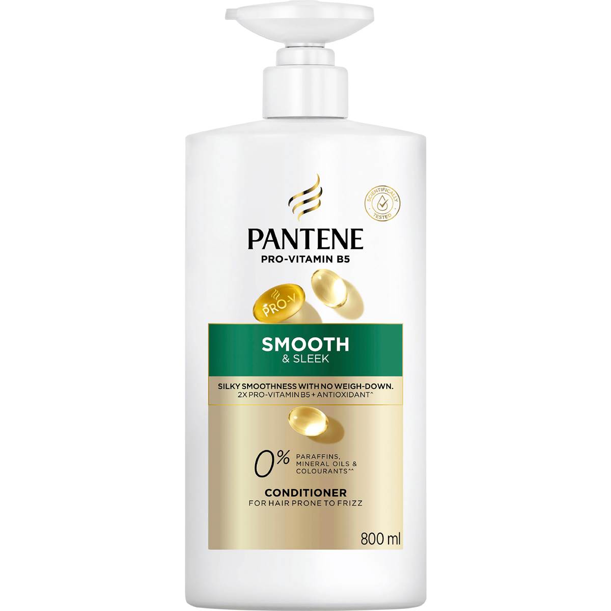 Pantene Smooth & Sleek Conditioner 800mL