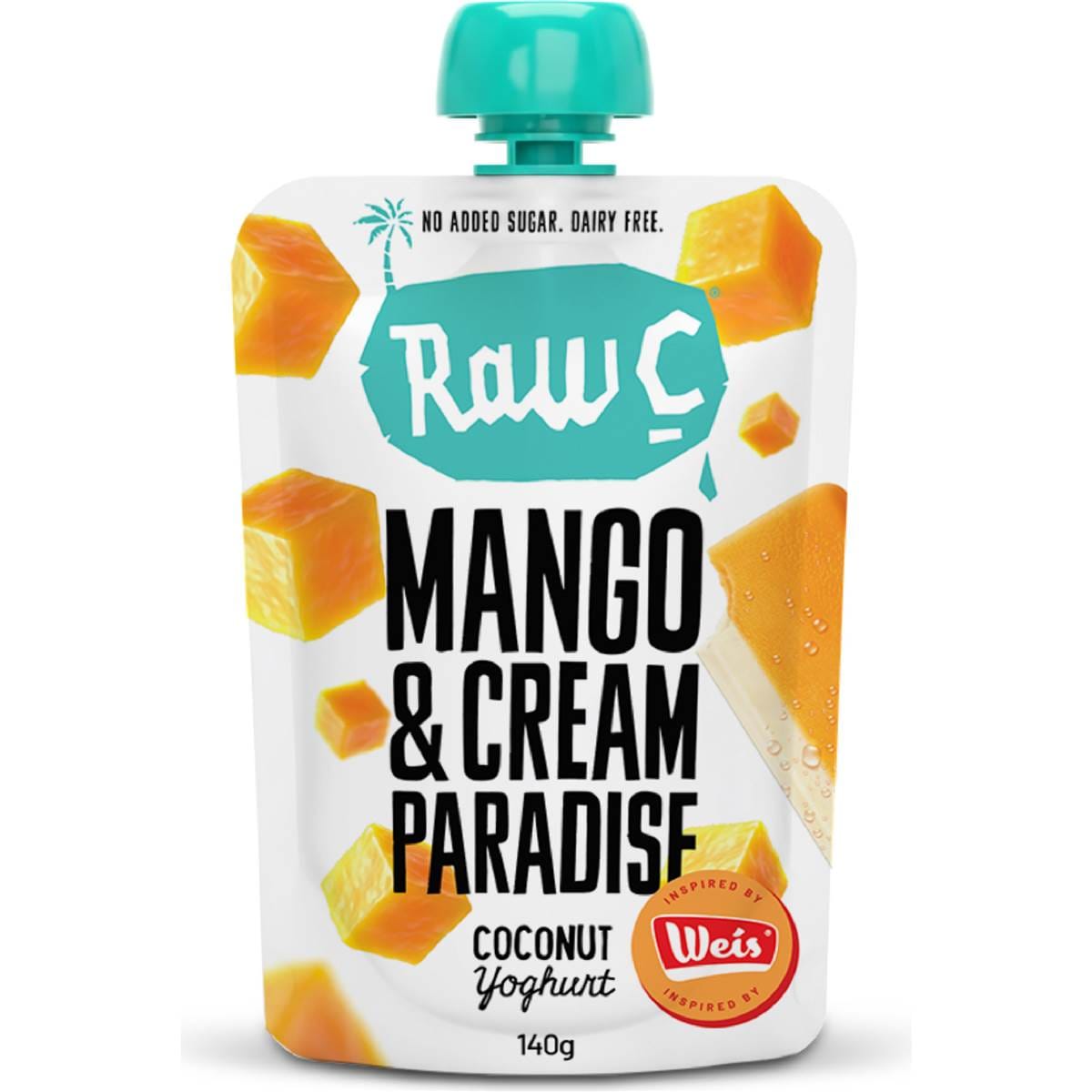 Raw C Coconut Yoghurt Weis Inspired Mango & Cream Paradise