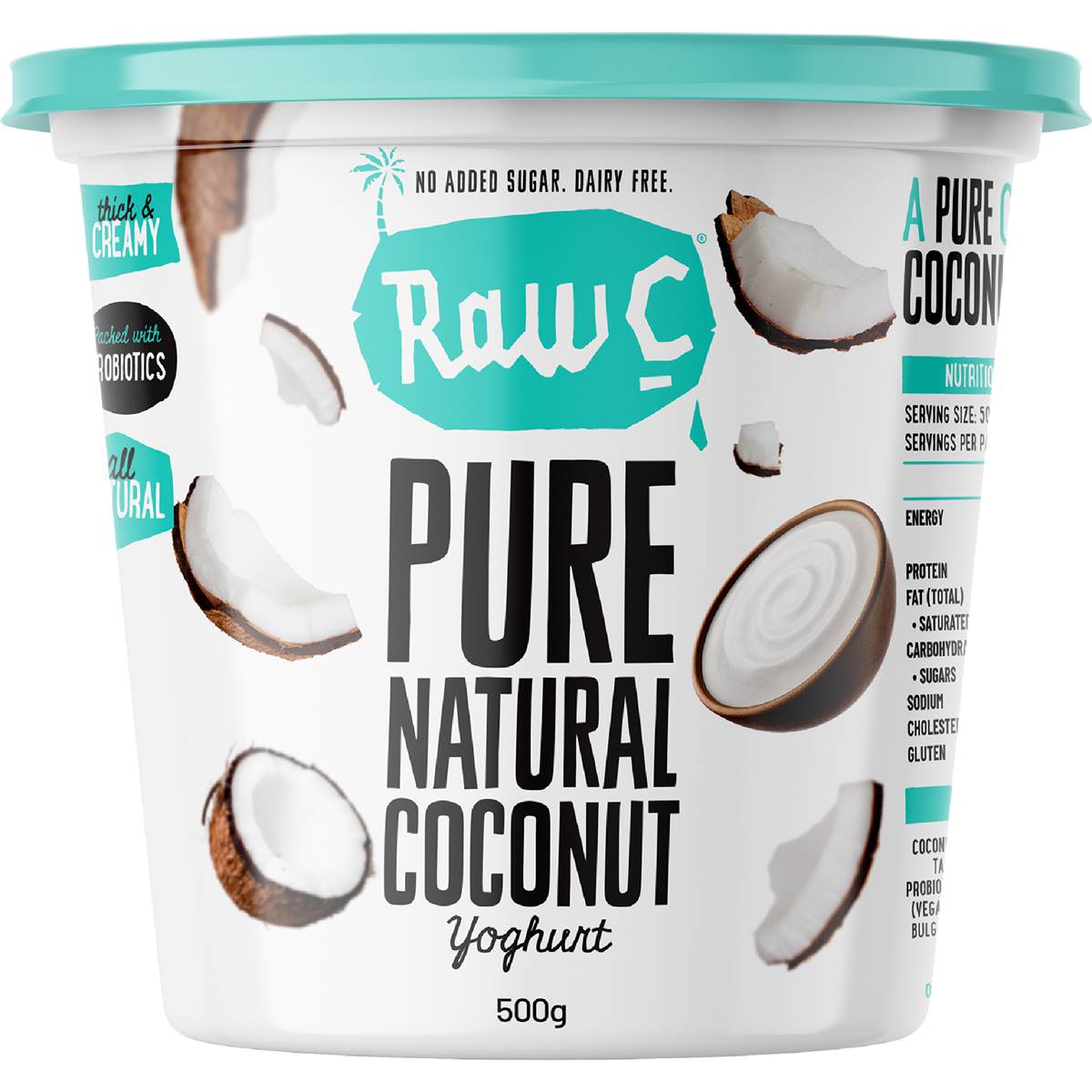 Raw C Natural Coconut Yoghurt