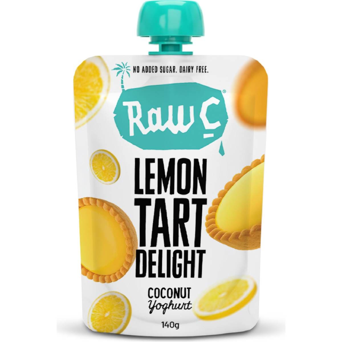 Raw C Coconut Yoghurt Pouch Lemon Tart Delight 140g