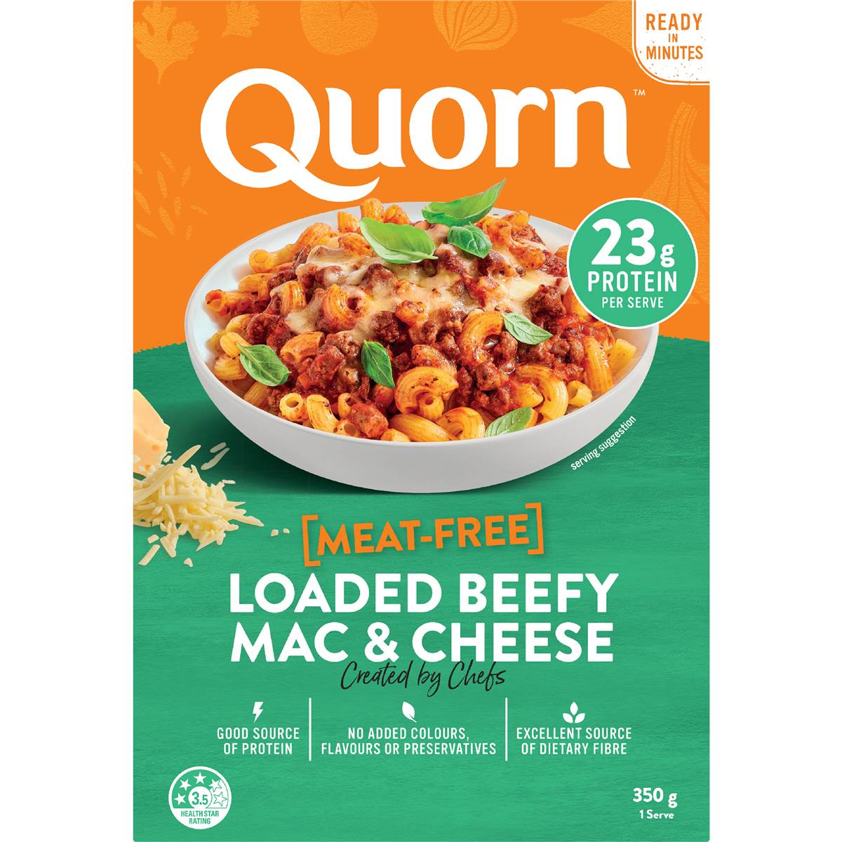 Quorn Meat-Free Loaded Beefy Mac & Cheese 350g