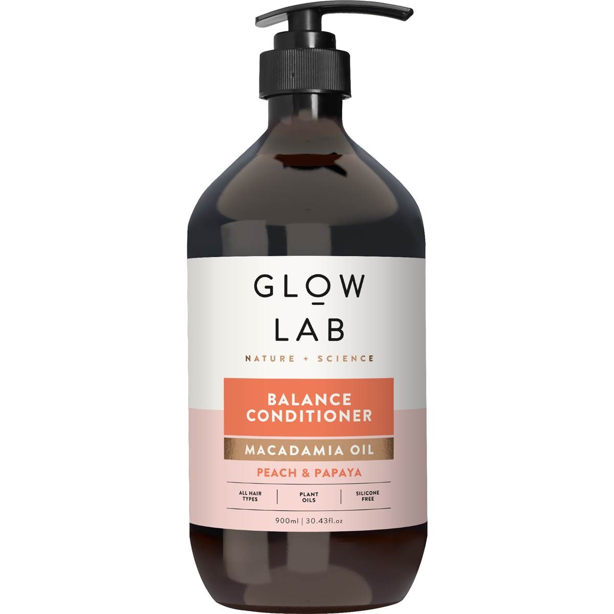 Glow Lab Balance Conditioner Peach & Papaya 900mL