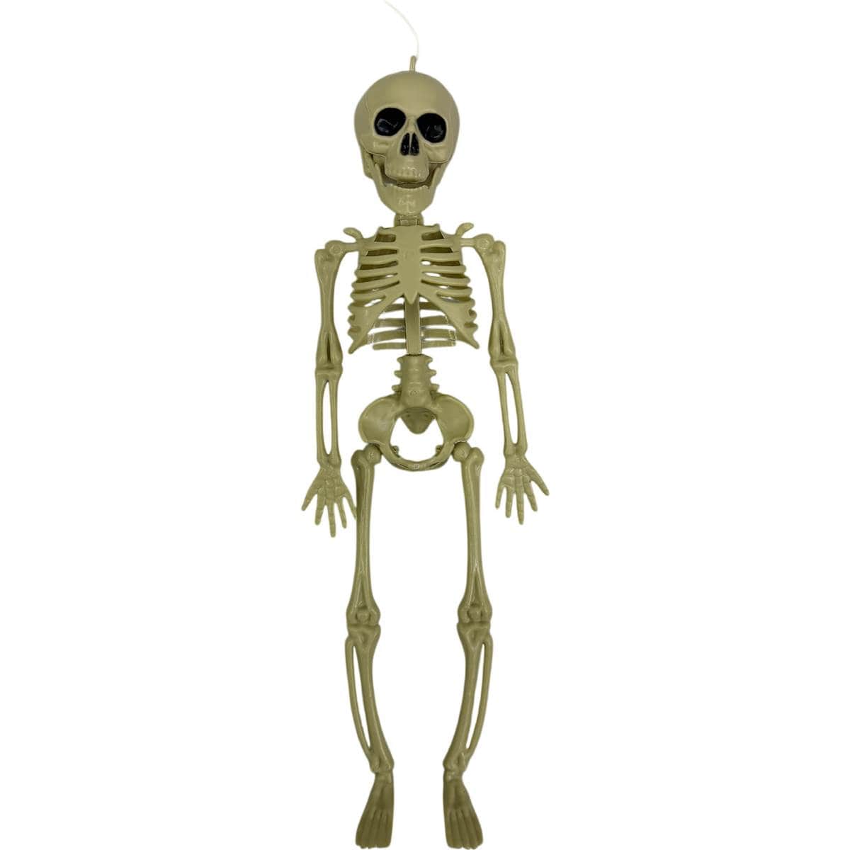 Halloween Hanging Skeleton Decoration White