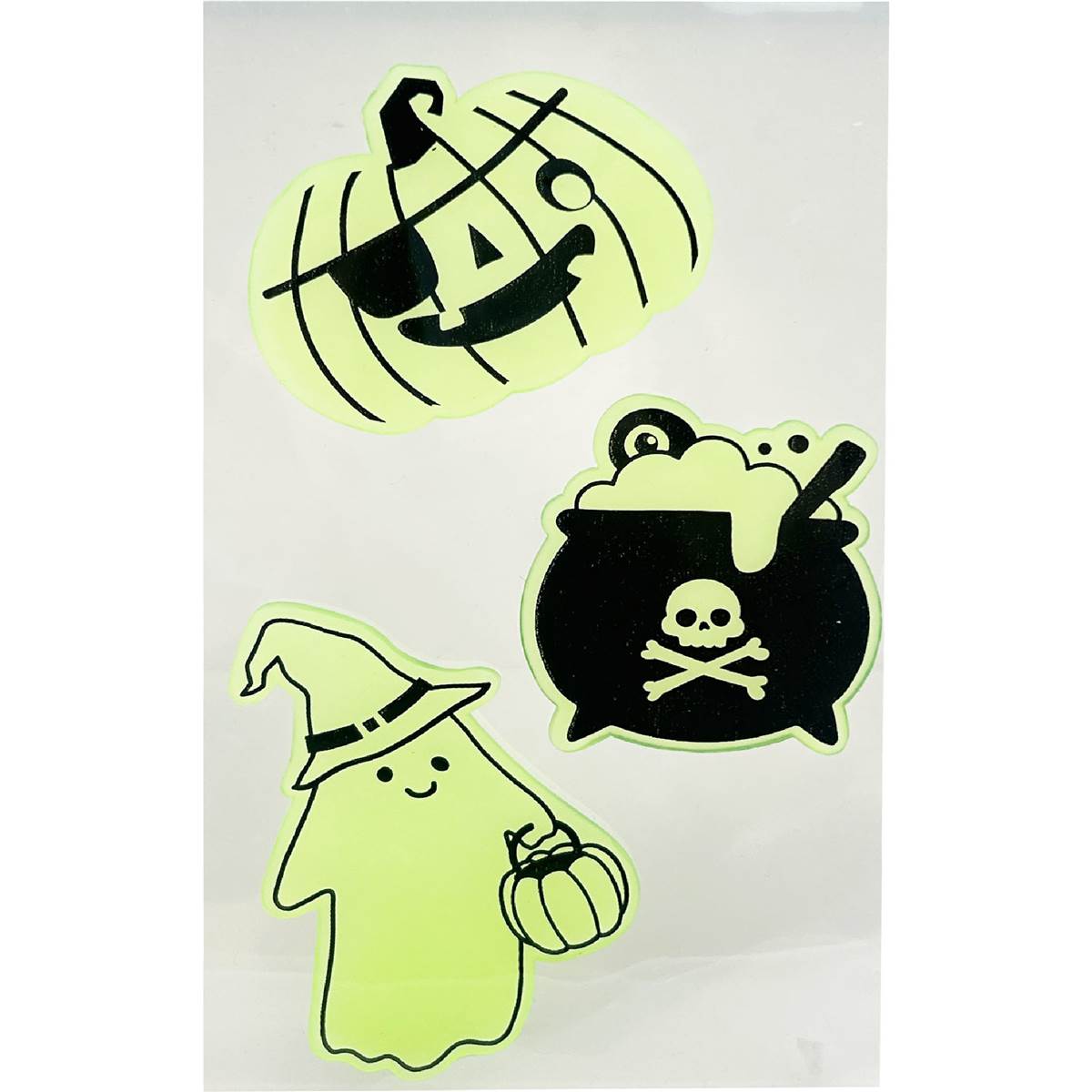 Halloween Window Gel Cling Characters each