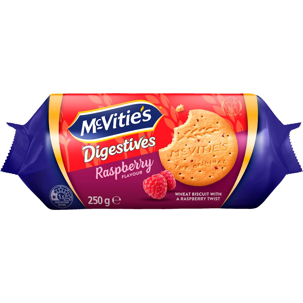 McVitie's Digestives Raspberry 250g
