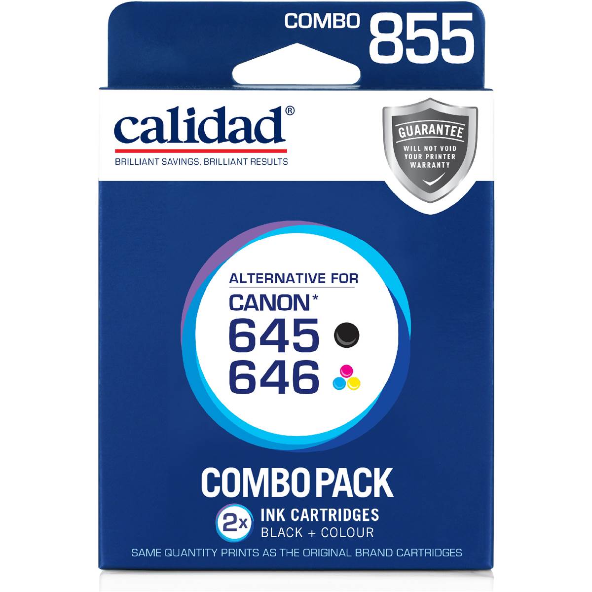 Calidad Canon PG-645 / CL-646 Ink Cartiridges 2 pack