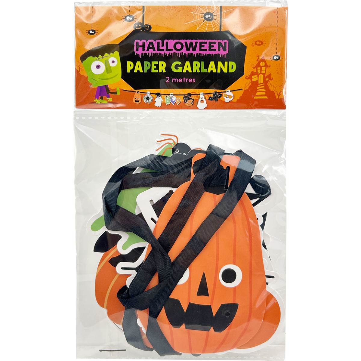 Halloween Paper Garland Decoration Characters