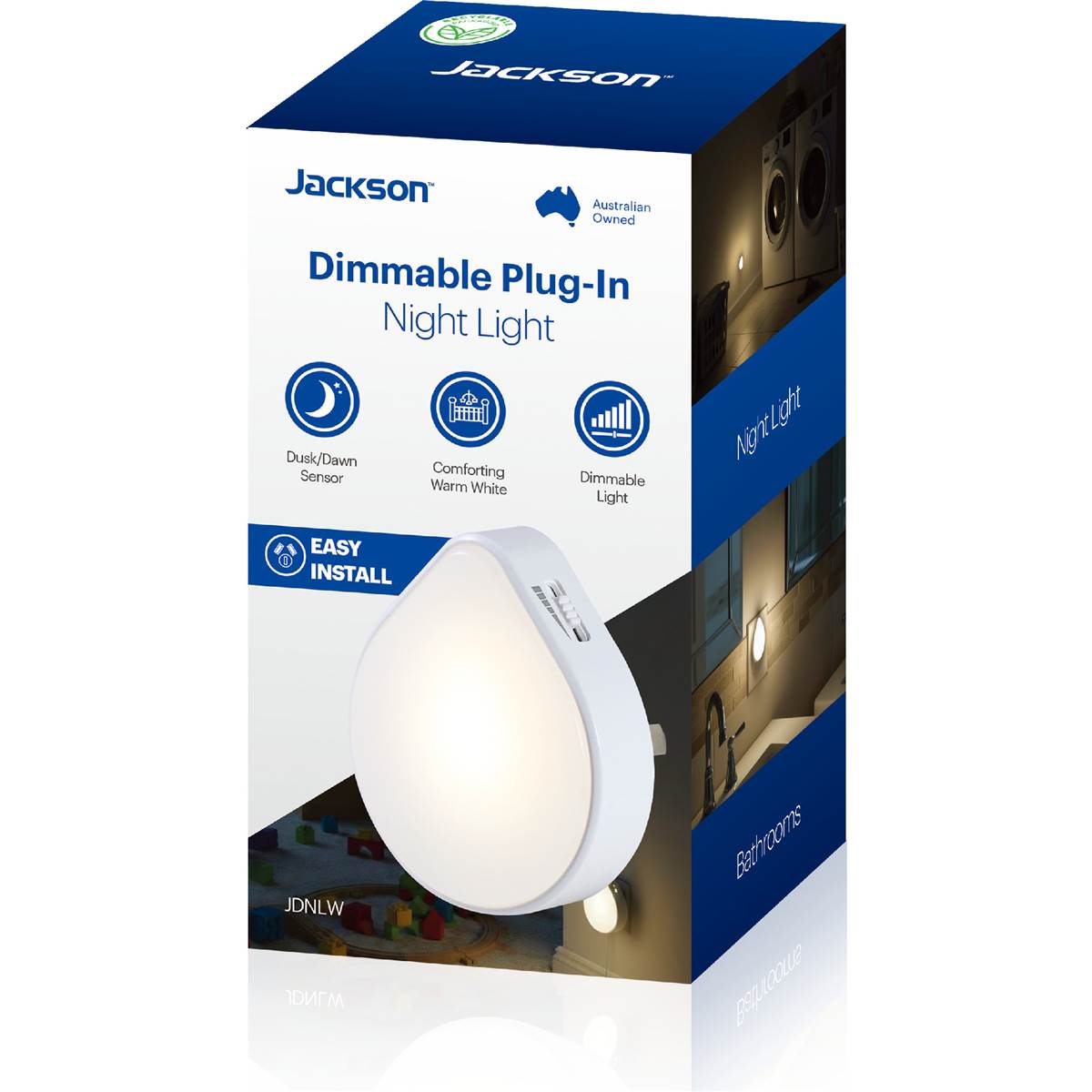 Jackson Dimmable Plug-In Night Light