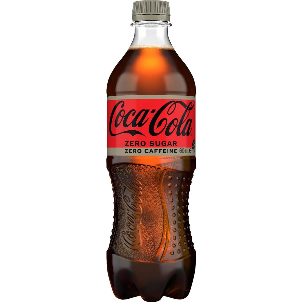 Coca-Cola Zero Sugar Zero Caffeine Bottle 600mL