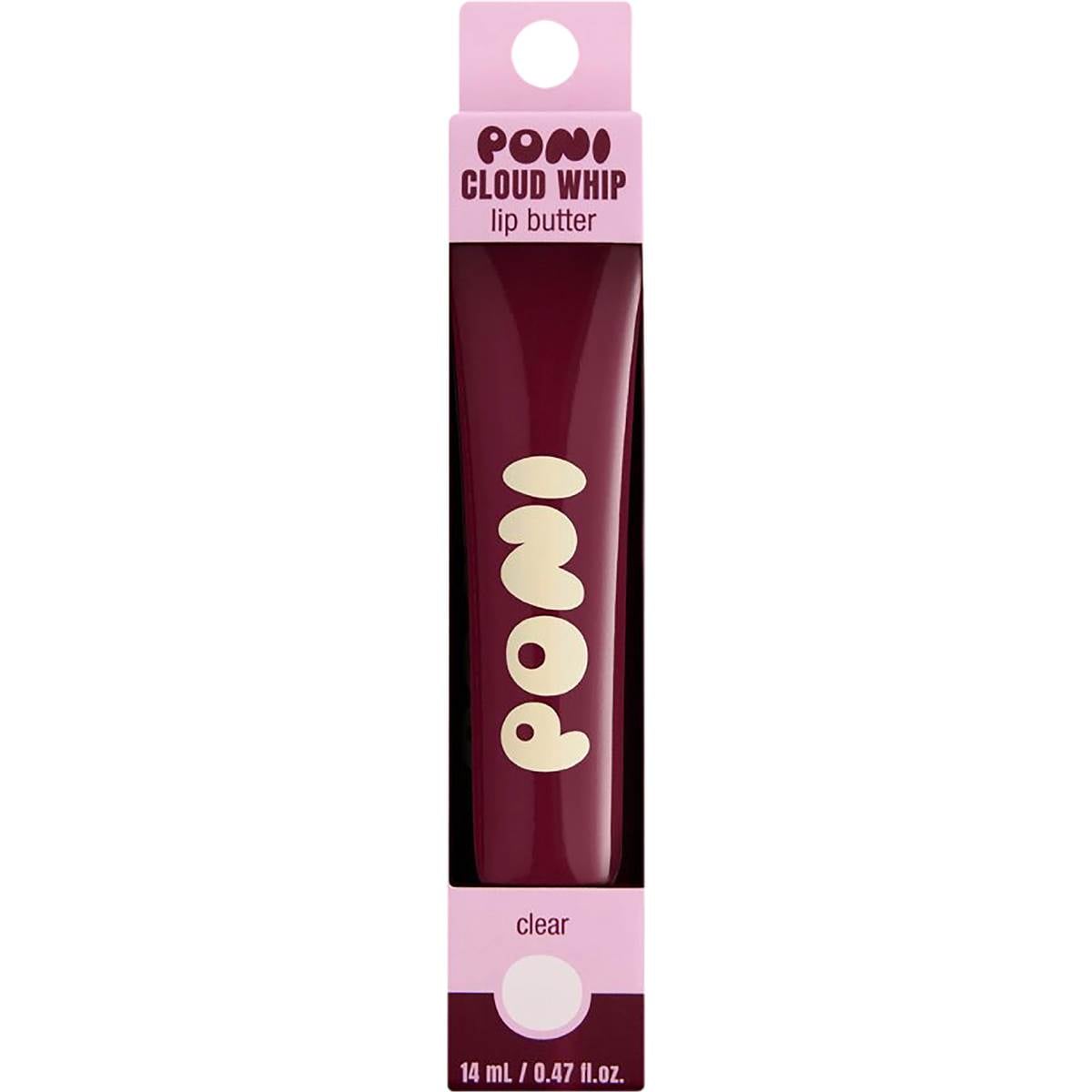 Poni Cloud Whip Lip Butter Clear 14mL