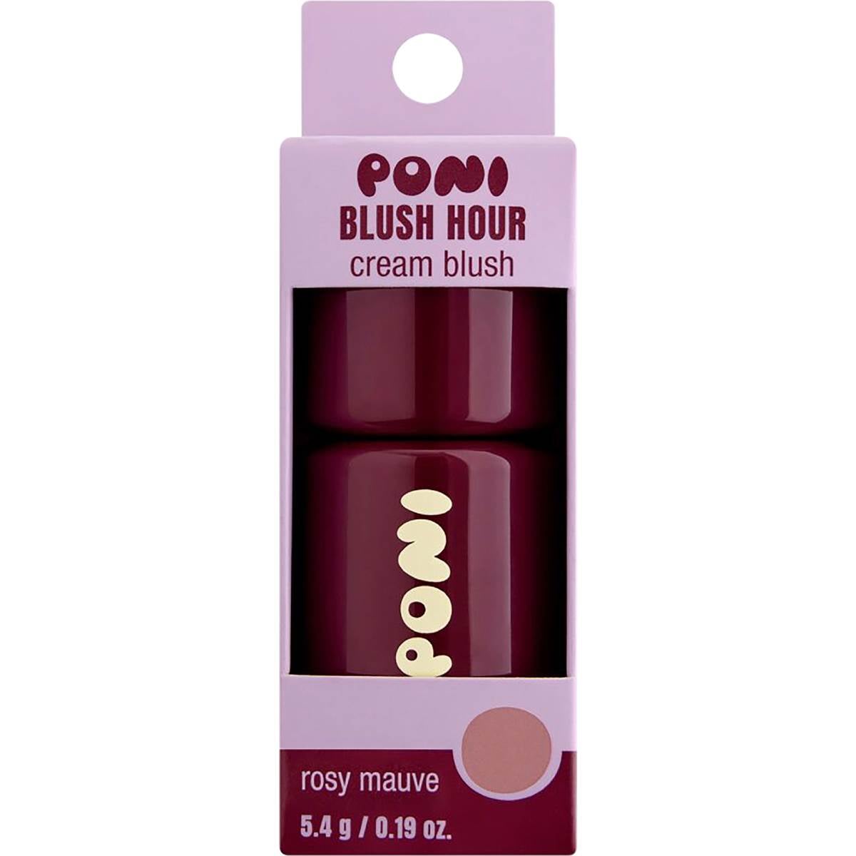 Poni Blush Hour Cream Blush Rosy Mauve 5.4g