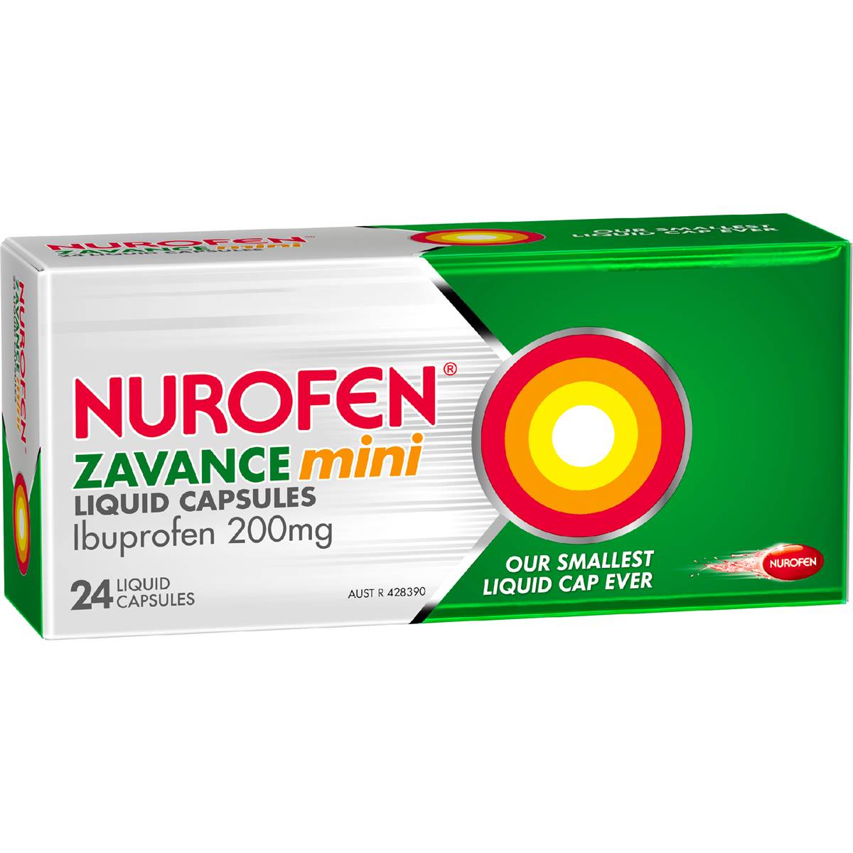 Nurofen Zavance Mini Liquid Capsules