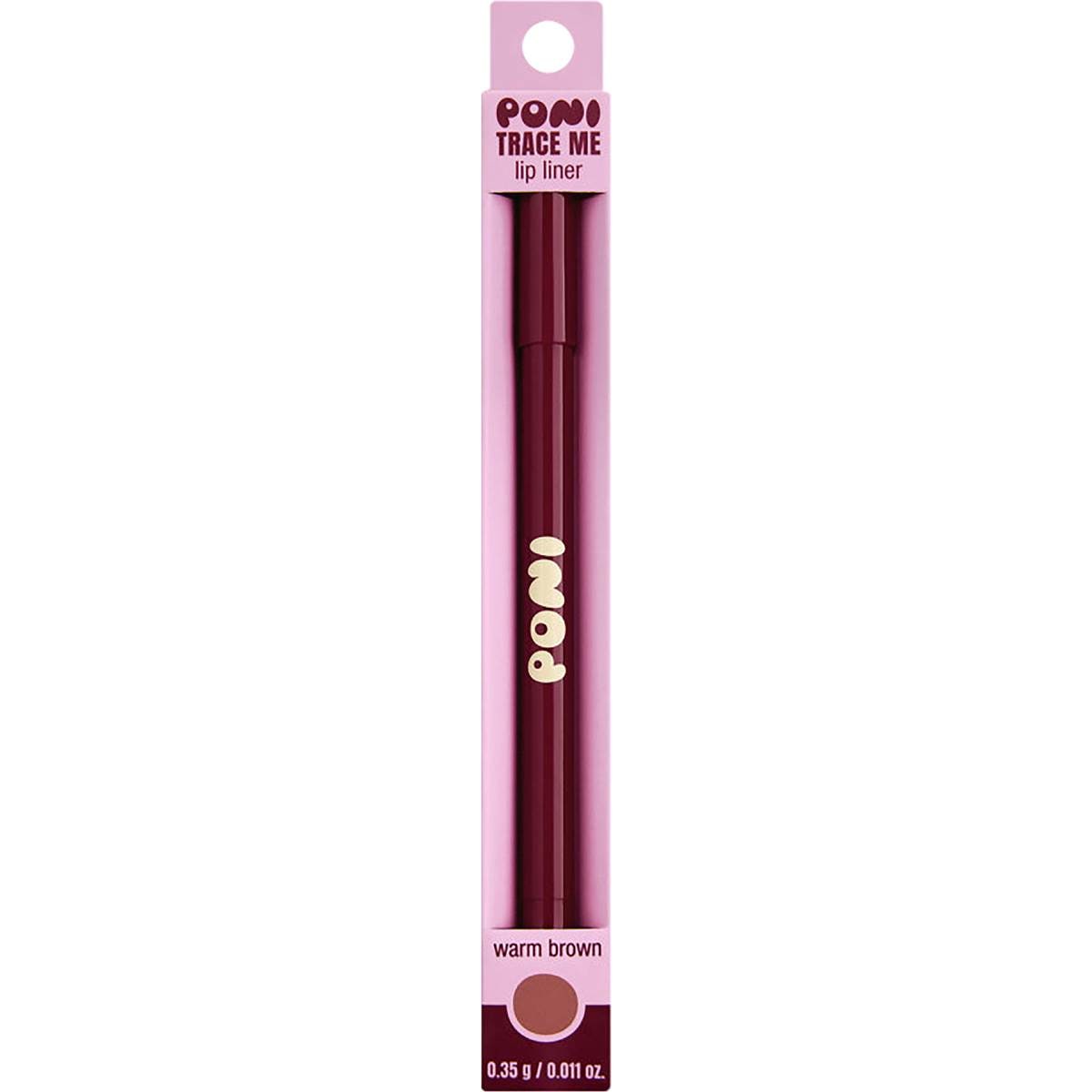 Poni Trace Me Lip Liner Warm Brown 0.35g