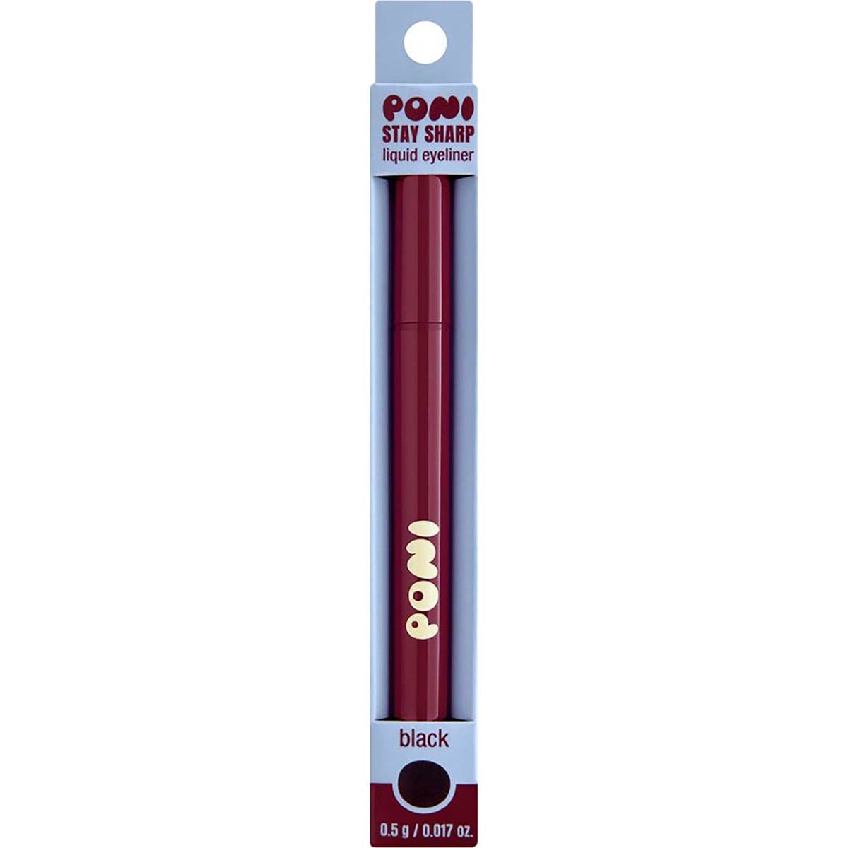 Poni Stay Sharp Liquid Eyeliner Black