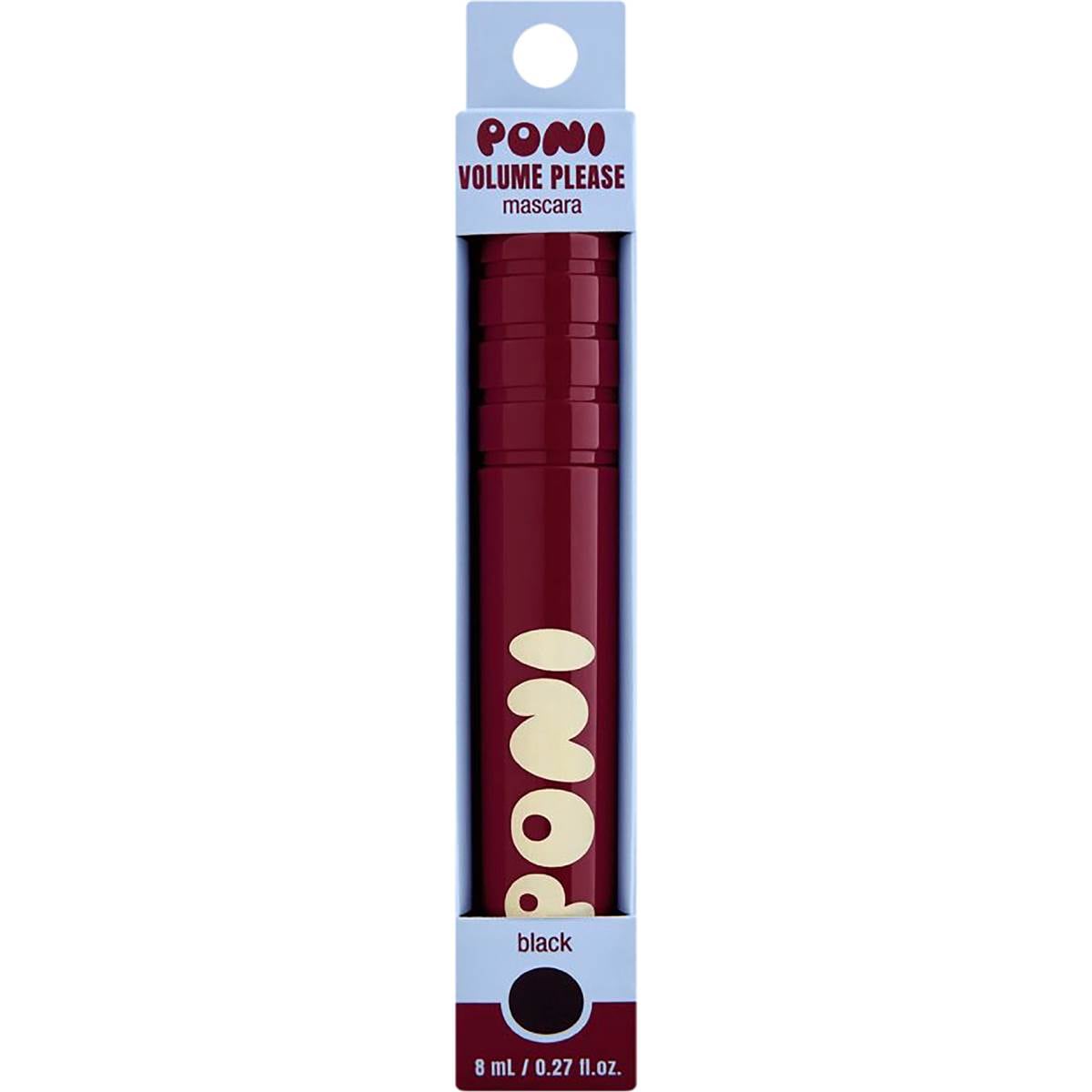 Poni Volume Please Mascara Black 8mL