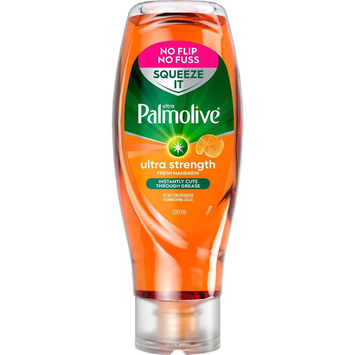 Palmolive Ultra Strength Squeeze Dishwashing Liquid Mandarin 500mL