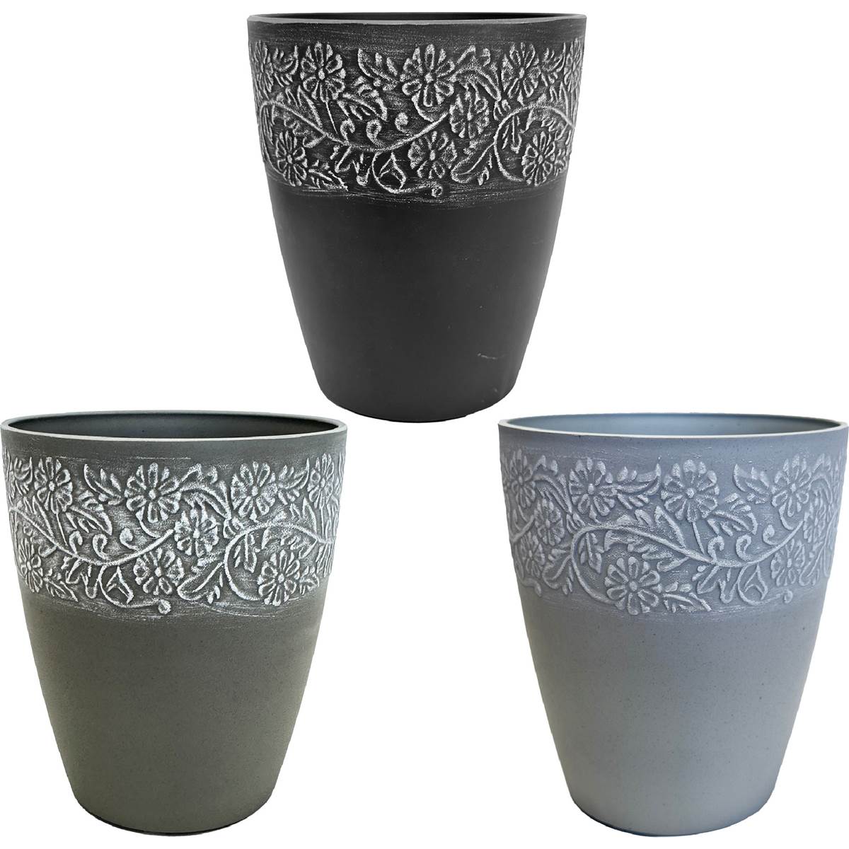 Gardman Plastic Pot 13.8cm Assorted each
