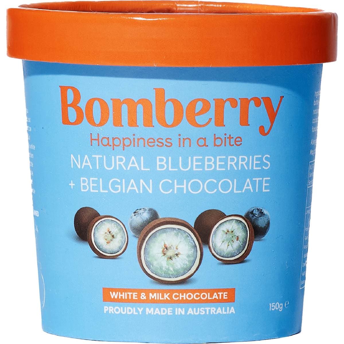 Bomberry Milk & White Chocolate Blueberries