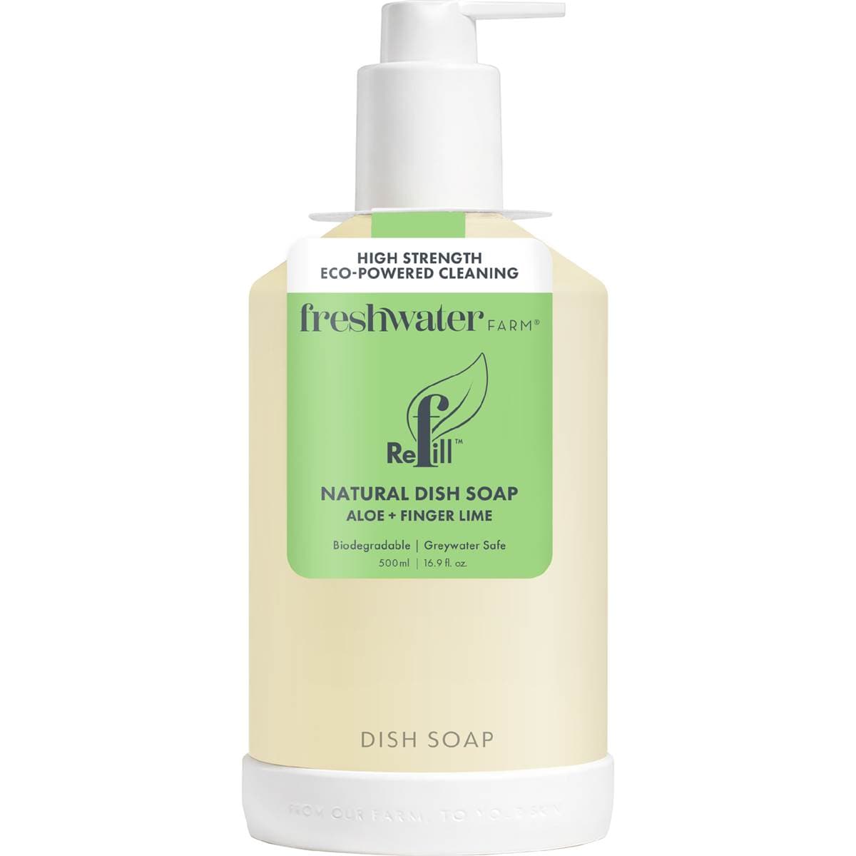 Freshwater Farm Australia Liquid Dish Soap Aloe & Finger Lime