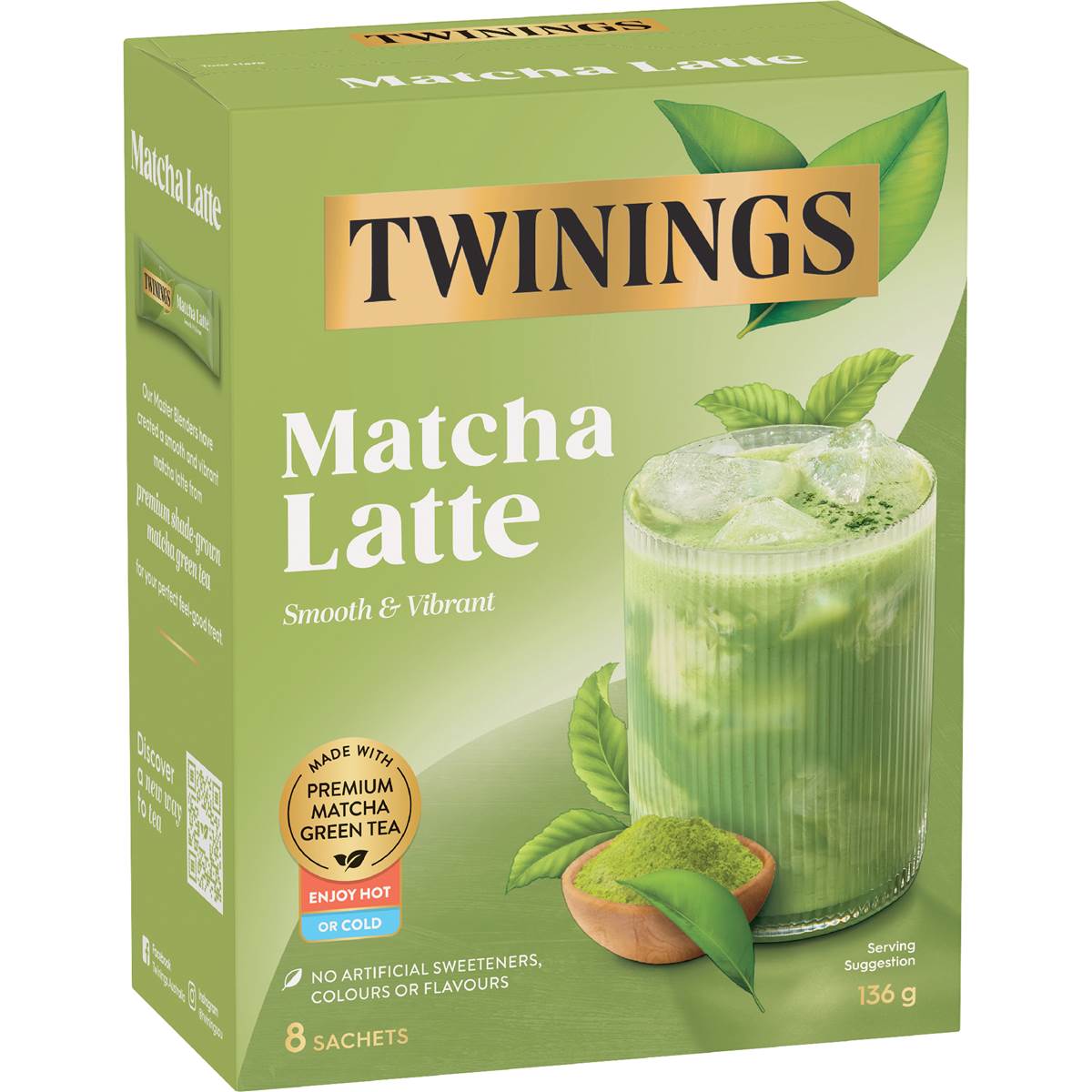 Twinings Matcha Latte Sachets 8 pack