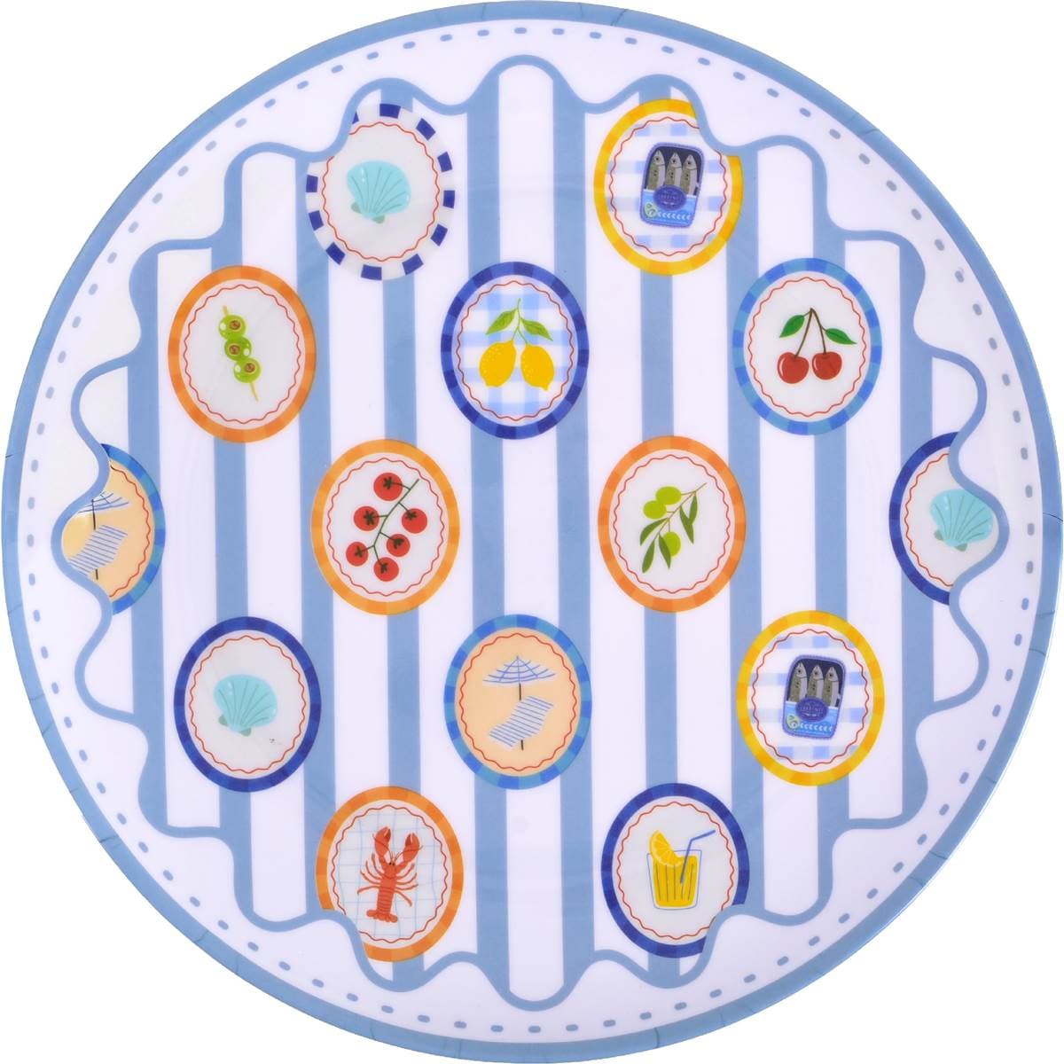 Armada Melamine Plate Coastal each