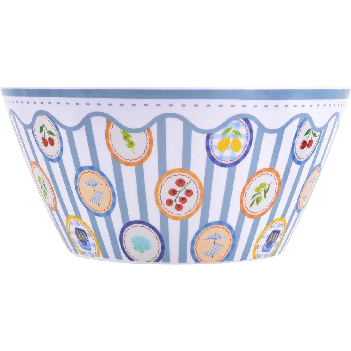 Armada Melamine Salad Bowl Coastal each