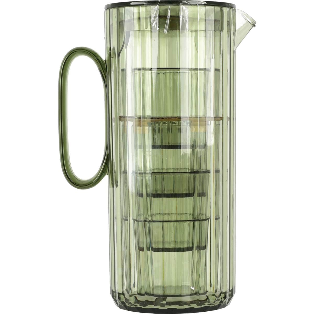Armada Jug & Tumblers Set Green each