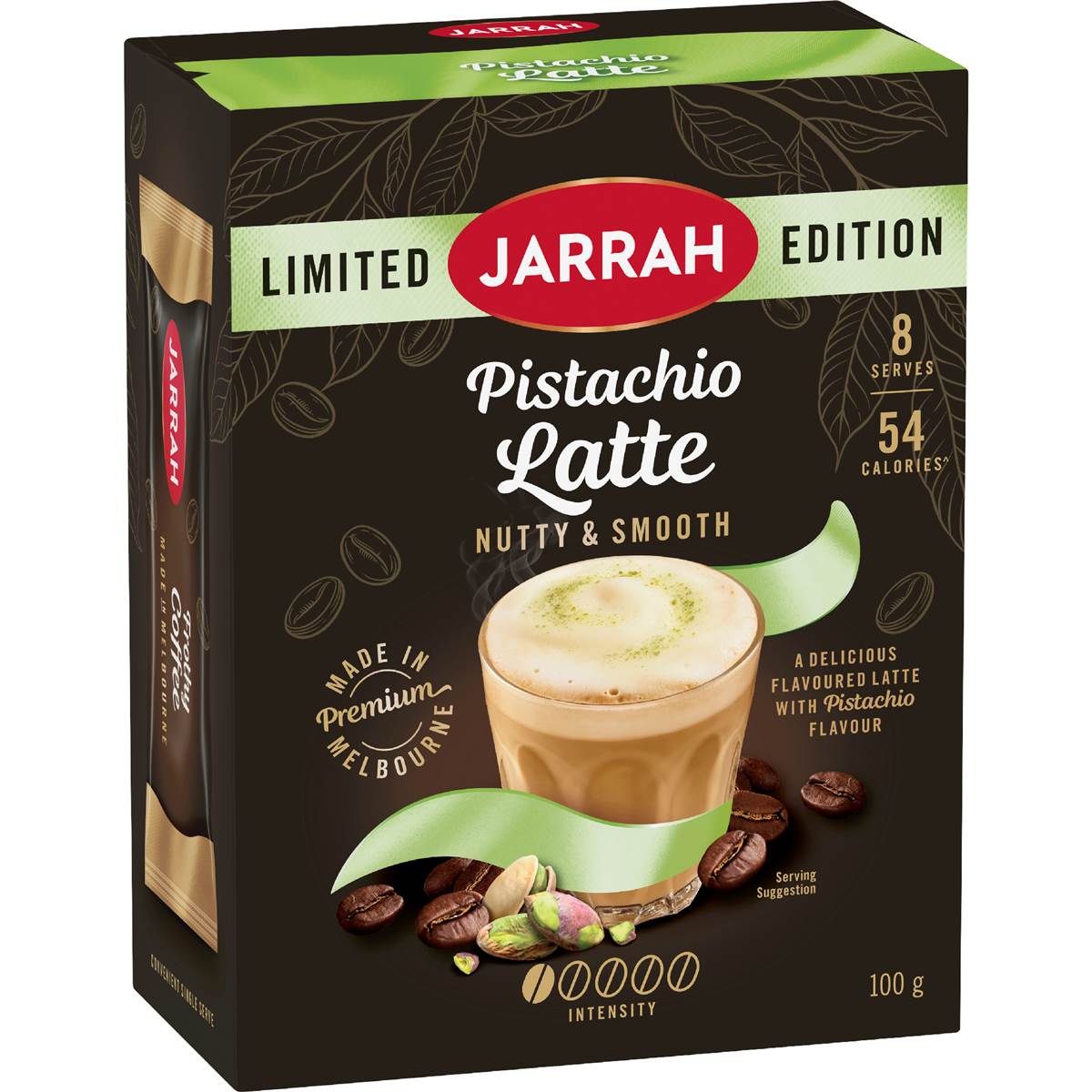 Jarrah Pistachio Latte Sachets