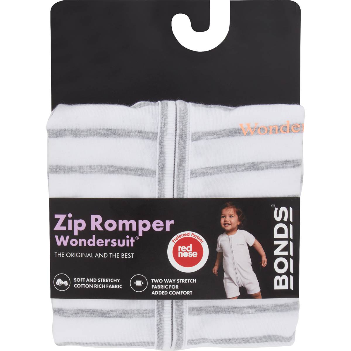 Bonds Baby Zippy Romper Size 000-2 each