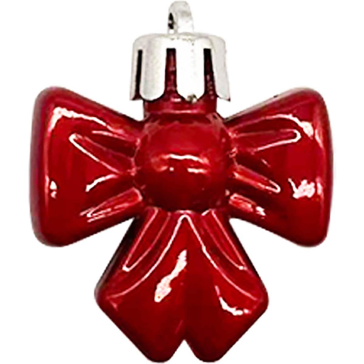 Christmas Mini Bows Red