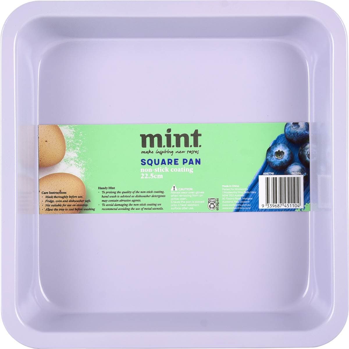 MINT Square Pan 22.5cm each