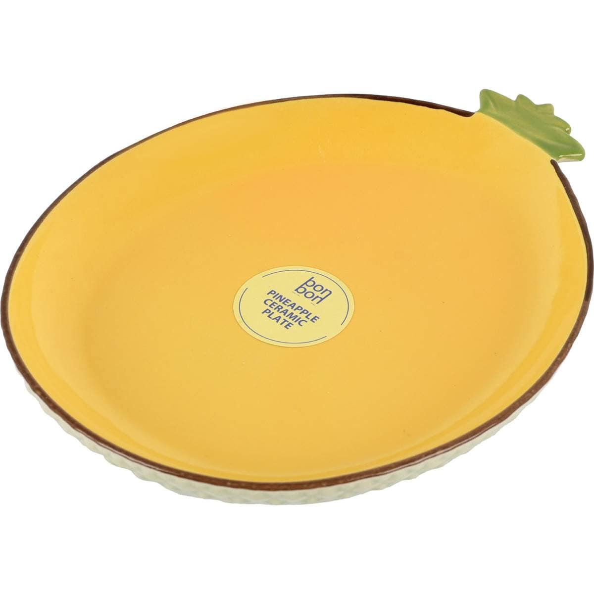 Bonbon Pineapple Ceramic Plate each