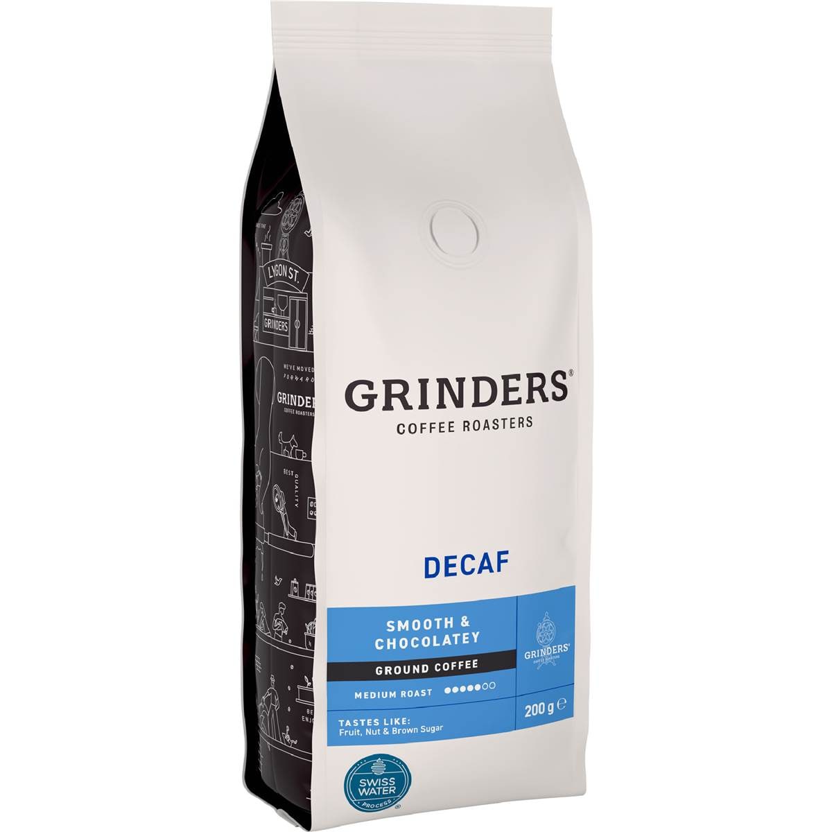 Grinders Decaf Ground Coffee