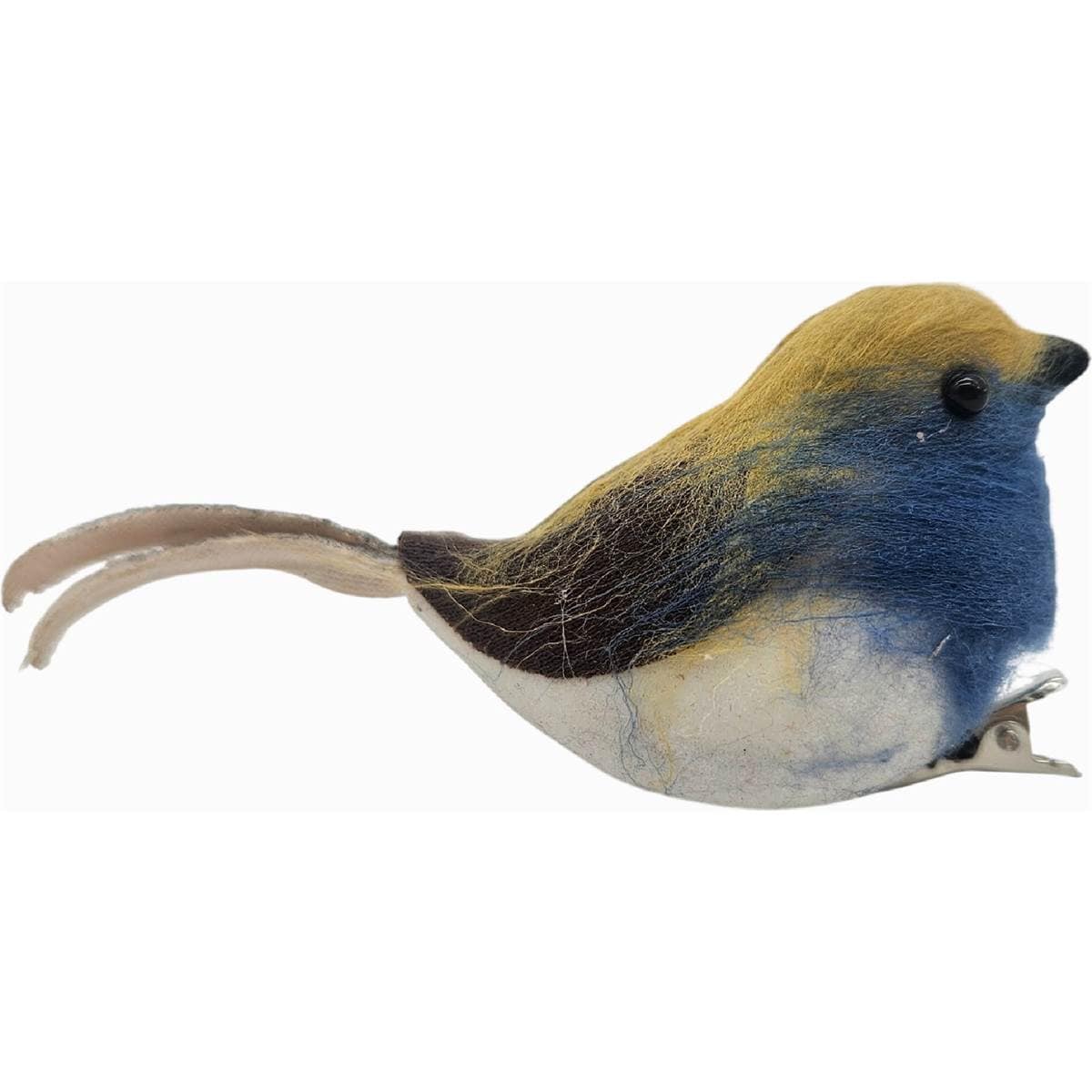 Christmas Clip On Bird Blue