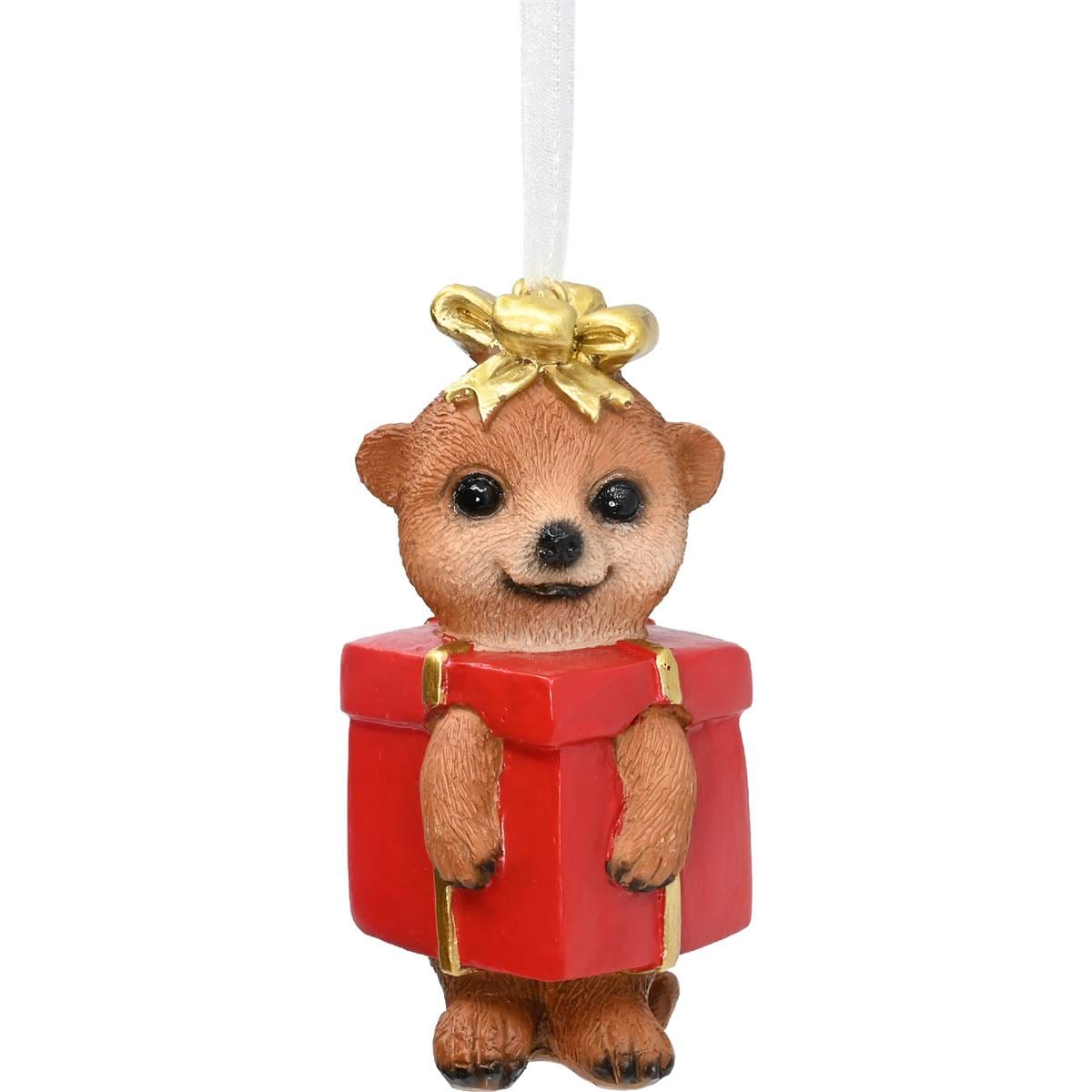 Mirabella Christmas Meerkat Ornament Gift Box